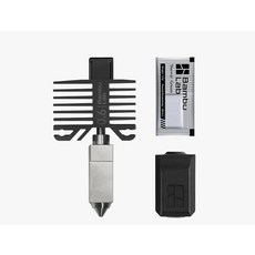 BAMBULAB 공식 Bambu Lab 핫엔드 노즐 포함 - X1 시리즈 및 P1 시리즈 P1S P1P X1C X1 탄소 3D 프린터와 호환 (.6mm 경화 스틸), BAMBULAB 공식 Bambu Lab 핫엔드 노즐 포