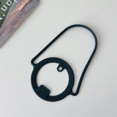 실리콘 물병 손잡이 절연 텀블러 커피 1PC 100mm 부품 600ml 85 Tyeso 머그잔 휴대용 누출 방지 직경 40oz, 01 Dark grey