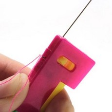수동 미니 미싱기 간편 바느질 실 끼우기 바늘 가이드, 색상랜덤