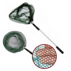 길이조절 휴대용 낚시뜰채 낚시도구 신축 민물뜰채 접이식, do 접이식원형뜰채