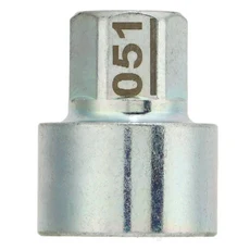 휠 잠금 키 도난 방지 러그넛 소켓 제거 도구 BMW 1 3 5 6 7 시리즈 X1 X2 X3 X4 X5 X6 Z4 용 1 개, 02 051