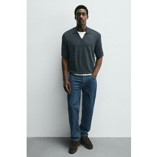 ZARA 자라 남성 슈즈 포멀 레더 스니커즈 모크 토 - 브라운 180278