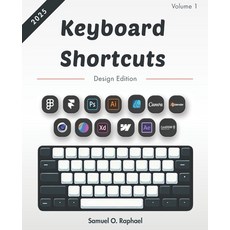 (英文圖書)Keyboard Shortcuts: DESIGN EDITION: A Reference Guide for Designers and Creators... 平裝版, Independently Published, 英文