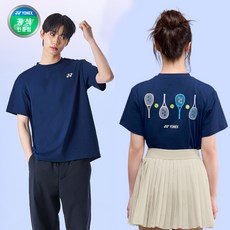 요넥스 255TS028U 테니스 반팔 티셔츠 3Q 공용 테니스복