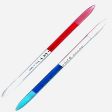 [청라핸즈] 양색 연필초크 (01-009), (블루＋백색), 1개