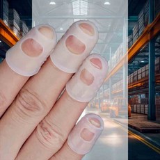 실리콘 골무 씌우개 칼림바 바이올린 핑거밴드 기타 미끄럼방지, 소