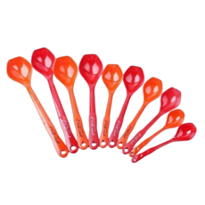 KR리빙 멜라민 만두국자 주방용 조리기구, 10개