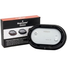 Hoprousa 교체용 29400267 고유량 에어 필터 '17년 이후, 블랙