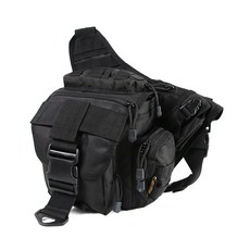 WRKS PEDITIN 에디션 게이터 전술 슬링백 블랙