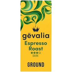 gevalia 제발리아 에스프레소 로스트 다크 그라운드 커피 340g 1개