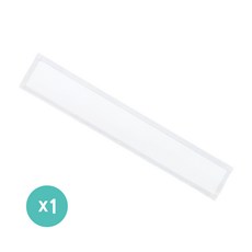 라인조명 사무실등 국산 LED 커브 슬림 직하 엣지등 평판등 거실 방 주방 (주광) 6500k, B 50W 1285X180 1개(거실, 주방)