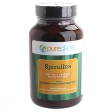 PURE PLANET 螺旋藻素食膠囊, 1個, 100 件