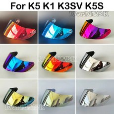 오토바이 헬멧 바이저 AGV K1 K3SV K5 오토바이 헬멧 안경 오토바이 헬멧 변색 렌즈 야간 투시경 바이저, H, 1개