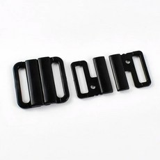 20 100 세트 버클 DIY 어 속옷 스냅 봉제 수지 릴리스 액세서리 버튼 플라스틱 10 클로저 비키니 용 전면 25MM 걸쇠, 20mm 20Sets, Bla