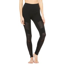 Alo Yoga 高腰機車瑜珈褲 黑色 運動健身褲