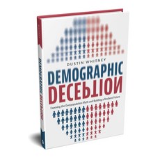 (영문도서) Demographic Deception: Exposing the Overpopulation Myth and Building a Resilient Future Hardcover, Advantage Media Group, English, 9781642258172