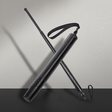 휴대용 3단 확장봉 여성 셀프 방범용품 가벼운 호신 장비, 세이프티 호신봉, 베이직