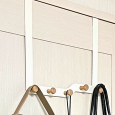 리빙블러썸 도어 행거 문 옷걸이 후크걸이, 5구, 1개
