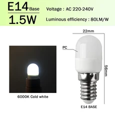 미니 LED 옥수수 전구 G9 E14 AC 220V 2W 3W 슈퍼 브라이트 스트로브 없는 따뜻한 백색광 20W 50W 할로겐, 05 E14 1.5W 6000K, 01 20pcs