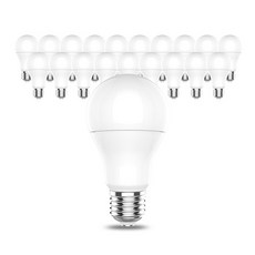 장수램프 LED 전구 8W [20개입] 벌브 램프 세트, 주광색, 20개