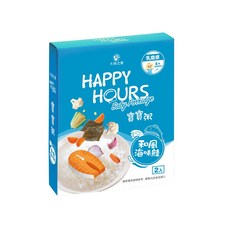 大地之愛 Happy Hours 寶寶粥150gx2包組，多種口味可選，即食常溫粥，寶寶副食品推薦, 300g, 1個