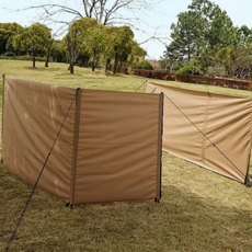 캠핑용 바람막이 윈드스크린 사이드월 사생활 바람막이 차단막 아웃도어 분리형 야외용 이중