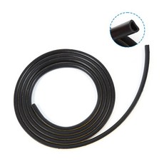 브롱코 4도어 테일게이트 뒷문 윈도우 유리 풍절음 방지 고무 씰링 웨더 스트립 소음 방지 방음 방수 방진 용품, 1개