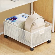 책가방정리대 공간 트롤리 사무실 가방장 수납함 수납 학원가방정리 가방 정리함, 9. 바닥형) 화이트 특대-표준