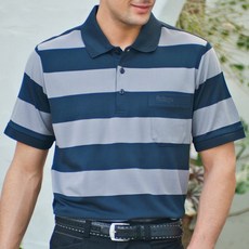 RATOPS 瑞多仕 男款 COOLMAX 排汗衫 DB8405 黑色 條紋 短袖 M號