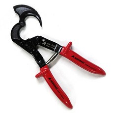 알스트롱 라쳇 케이블커터 CA-325 / 니퍼 펜치 플라이어 롱노우즈, 1개