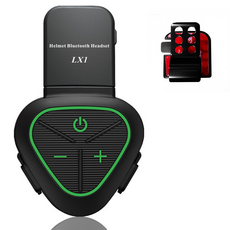 헬멧 블루투스 헤드셋 언어 팁 인터콤 다기능 오토바이 헬멧 자동차 레코더 HD 방수 블루투스 헤드셋, 녹색