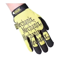 슈퍼 테크니션 메카닉스 경량 통기성 아웃도어 사이클링 전술 군사 팬 장갑 풀 핑거 베트남 제조, 엑스라지, 02 Yellow