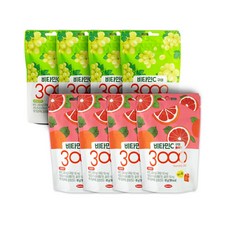 한미 비타민C 3000 구미젤리 샤인머스킷 4팩 + 구미젤리 자몽 4팩 총 8팩 휴대용 비타민젤리, 1세트, 60g