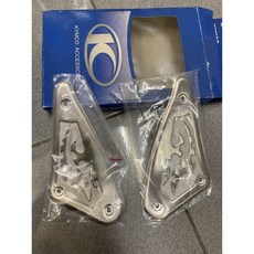 光陽精品 奔騰G5 超5 125/150 立體圖騰 前腳踏組 不鏽鋼SUS304, 1個