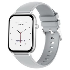 콜미 스마트 워치 C28, 블루투스, 4.6x4x0.7cm, 실버