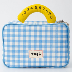 Tagi 여성 더블 지퍼 대용량 화장품 수납 파우치 이너백