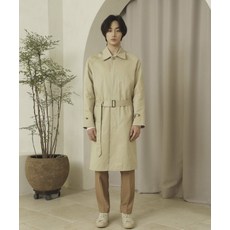 FILLCHIC 래글런 벨티드 코트 베이지