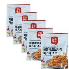 오늘좋은 매콤까르보나라 파스타소스, 5개, 150g