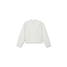 [백화점 정품] 25FW 탑텐키즈 여아) 울블렌드 케이블 가디건 MKG1EC2201