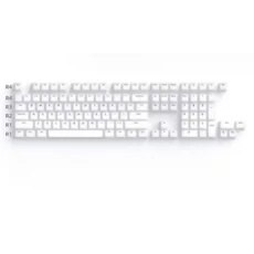 젤리 푸딩 소프트 실리콘 키 캡 세트 ABS 113 투명 소녀 60/84/98/108 기계식 용 단순, 01 White, 01 Jelly keycaps