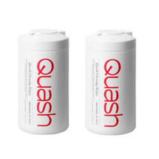 쿼시 세정티슈 올인원 청소 롤티슈 1통, 2개