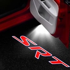 퍼들 경고 표시등 전구 도구 챌린저 데몬 차량 도어 웰컴 라이트용, 1개, 11. 2PCS