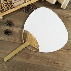 마름모 DIY 부채 기념품, 10개[낱개수량확인]