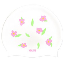 XBL-3225 아젤라 엑스블루 실리콘 수모 수영모 MG, XBL-3225 아젤라-MG-WHT, 1개, 화이트 XBL-3225 아젤라-MG-WHT, 1개, 화이트