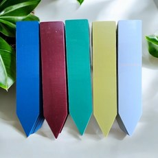 칼라화분이름표 2x10cm 식물이름표 식물라벨 대형 일자형100p, 파랑