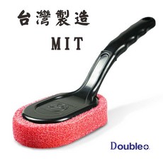 台灣製 MIT 輪胎刷 海綿刷 輪圈刷 輪胎蠟 輪框刷 輪胎油刷 輪胎海綿 輪胎油, 1個