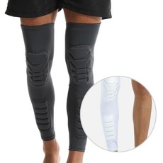 고바 스포츠 다리 보호대 쿠션패드 무릎 정강이 아대, 1개, 화이트