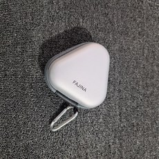 스쿼시공 탁구공 3구 수납 있는 튼튼한 학교 엔터테인먼트 흰색 탁구장비 탁구 2성 게임용, 1 그레이1개 탁구/스쿼시공용, 1개