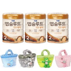 앱솔루트 프리미엄 명작 분유 2단계, 800g, 3개