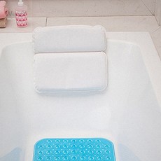 웬카 호텔욕실용품 욕조 에어 베개, 화이트